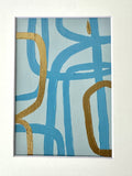 Cornflower Loops I