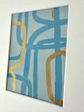 Cornflower Loops I